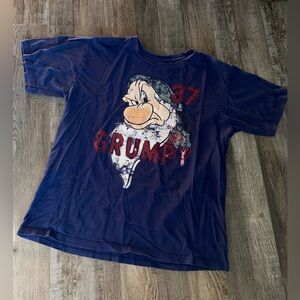 Disney Store Navy Blue Cotton T-Shirt